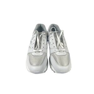 Vintage New Etonic Trans Am Trainer White Gray Size 8 D